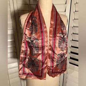 Indigenous inspired beautiful Canadian designed scarf